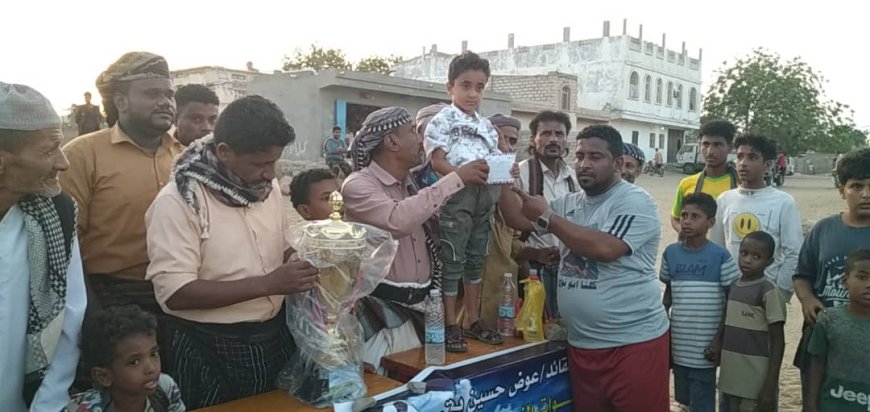 برعاية قائد قوات النجدة م- أبين - مباراة تجمع بين الشباب والعاصفة في أربعينية الفقيد محمد حموده المشرقي