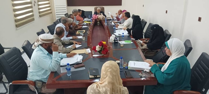 مجلس جامعة لحج يعقد أجتماعه الدوري لشهري فبراير ومارس 2026م 