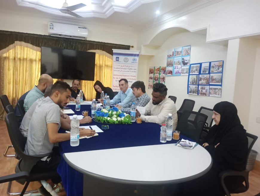 مكتب تنسيق الأعمال المتعلقة بالألغام (YMACC) يعقد اجتماعه الدوري الشهري بالشركاء المنفذين وأصحاب المصلحة