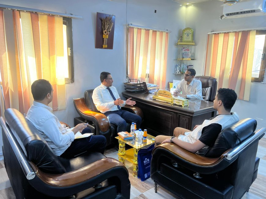 مدير عام الشؤون الاجتماعية بساحل حضرموت يلتقي المدير التنفيذي لجمعية طالب العلم