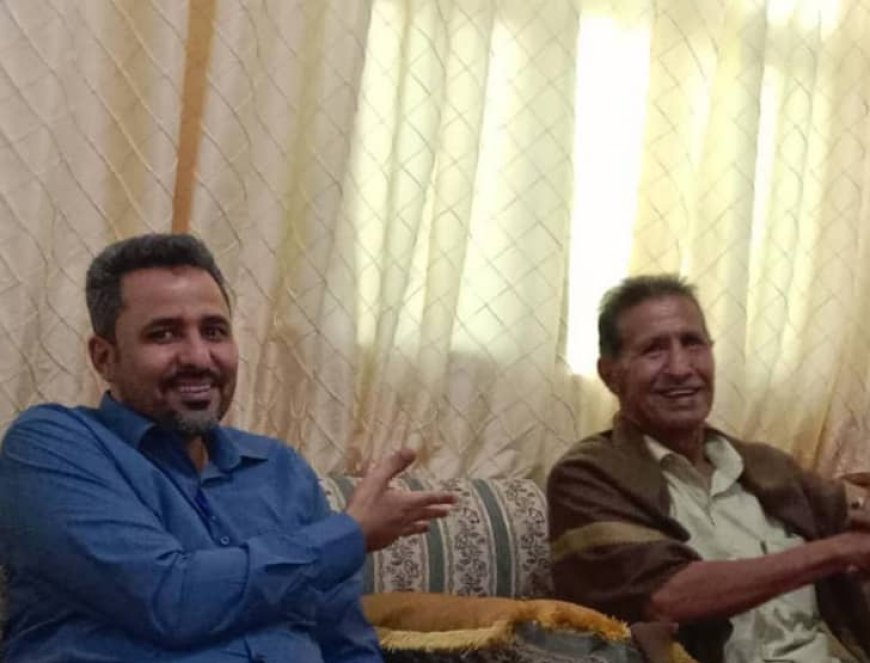 في لفتة تقديرية.. المحافظ مراد الحالمي يزور مدير مكتب المحافظ الأسبق من جيل نهضة لحج قبل عشرين عاماً