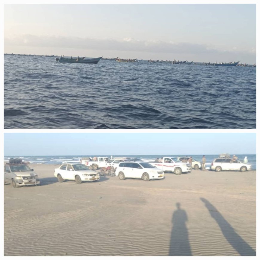 السلطة المحلية برضوم تتابع حالة فقدان قارب على متنه شخصان من أبناء المديرية