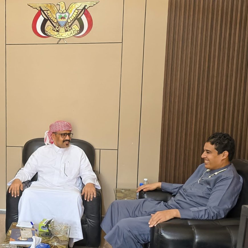 التميمي مدير عام مصلحة شؤون القبائل يبحث مع رئيس جهاز محو الأمية سبل تعزيز التعاون المشترك