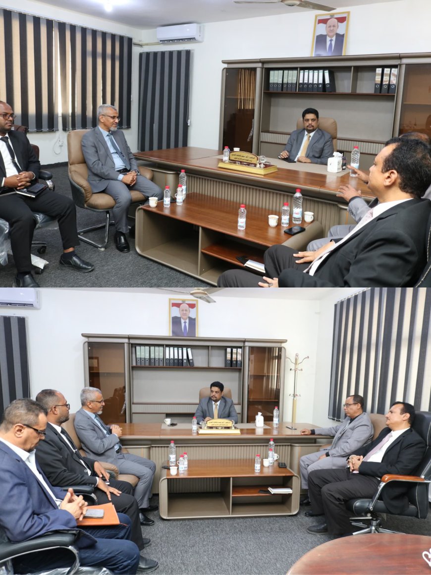 وزير التعليم الفني يناقش مع مؤسسة العون تعزيز الشراكة لتطوير التعليم المهني