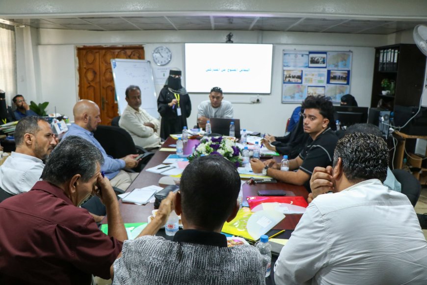 فريق عمل خطة قطاع المياه عدن (AWSP) يدشن سلسلة لقاءات تمهيدية لتعزيز دور التنسيق المؤسسي