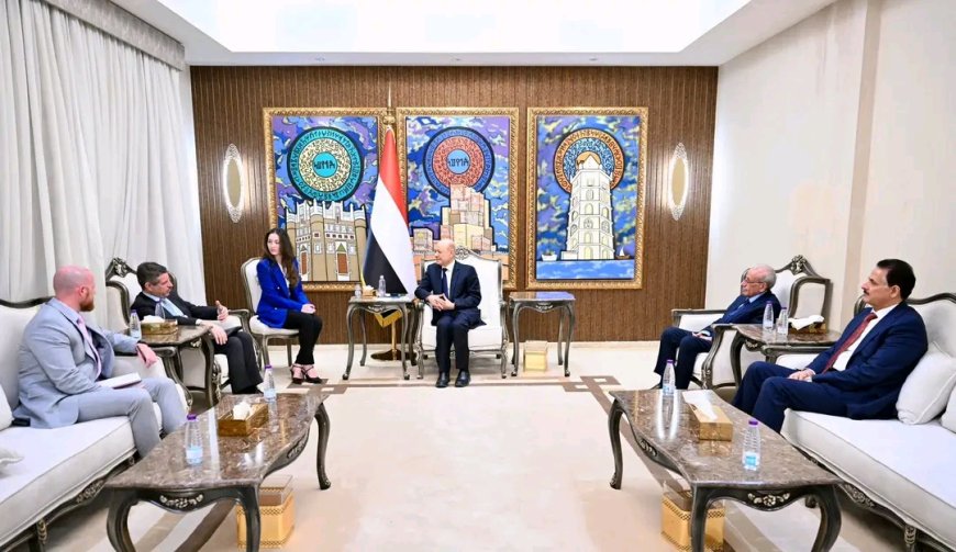 رئيس مجلس القيادة يؤكد اهمية البناء على ردع النظام الإيراني لإنهاء تهديد مليشياته في المنطقة