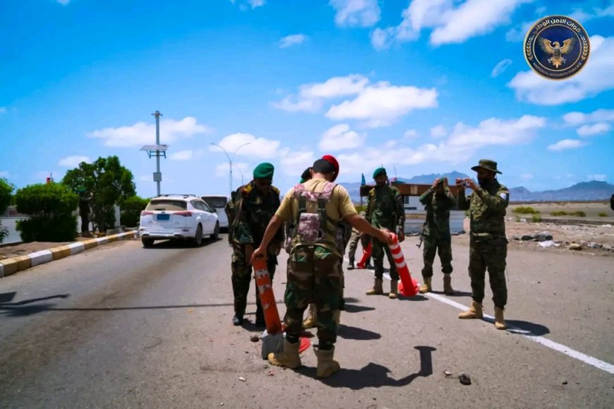 اللواء الجمالي يؤكد رفع عدد من النقاط الأمنية وإعادة انتشار دوريات أمن الطرق بعدن