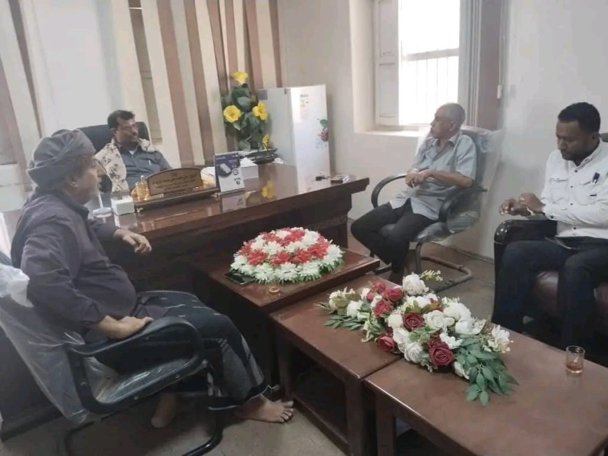مدير عام سيحوت يلتقي مدير مكتب الصحة ويناقش أوضاع القطاع الصحي بالمديرية
