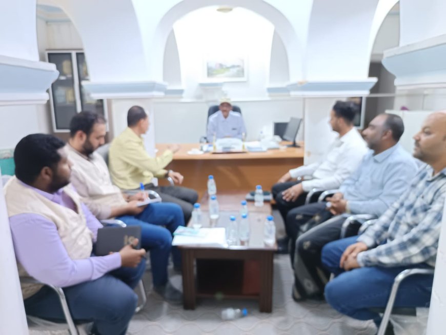 مدير عام تريم يلتقي المدير التنفيذي لمنظمة صُنّاع النهضة لبحث تدخلات تحسين سبل العيش