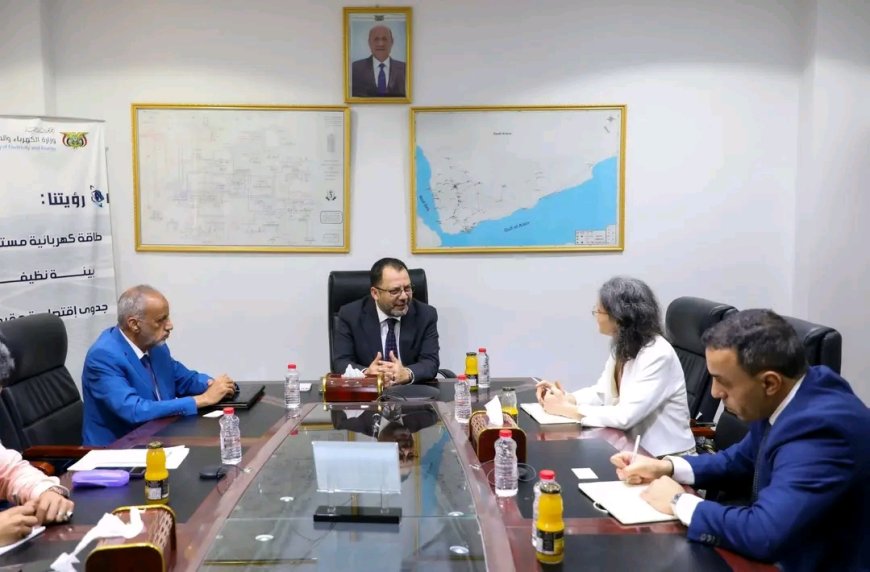 وزير الكهرباء يبحث مع الوفد الفرنسي تعزيز التعاون في قطاع الطاقة ودعم الإصلاحات