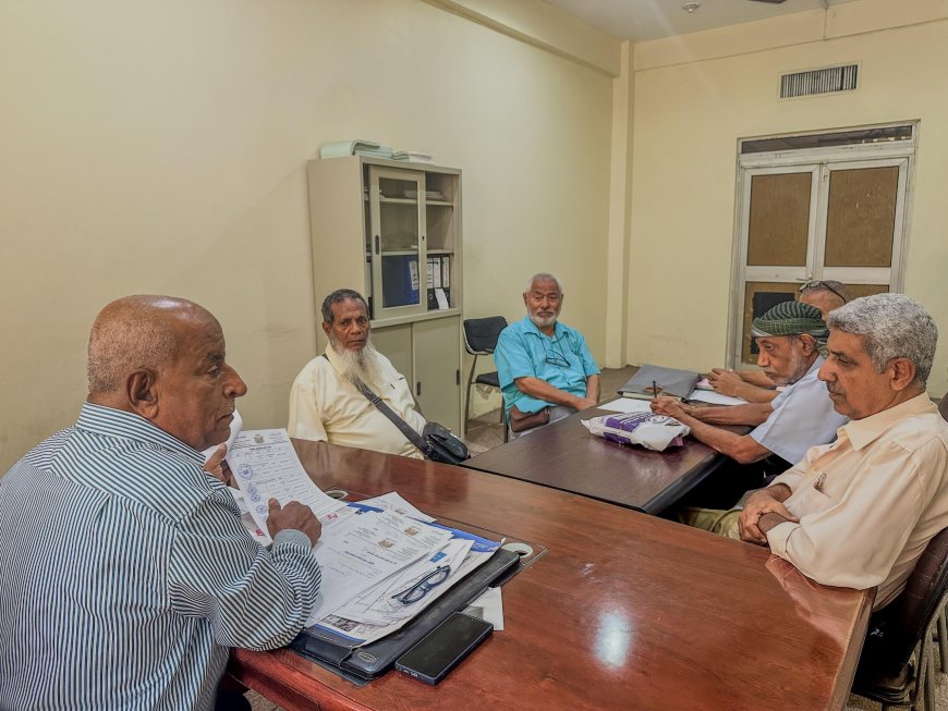 وزارة الزراعة والأسماك تناقش سير العمل وتطوير الأداء بالمحاجر النباتية بالعاصمة عدن