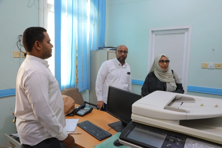 المركز الوطني لعلاج الاورام حضرموت الوادي والصحراء يستقبل وكيلة وزارة الصحة العامة والسكان
