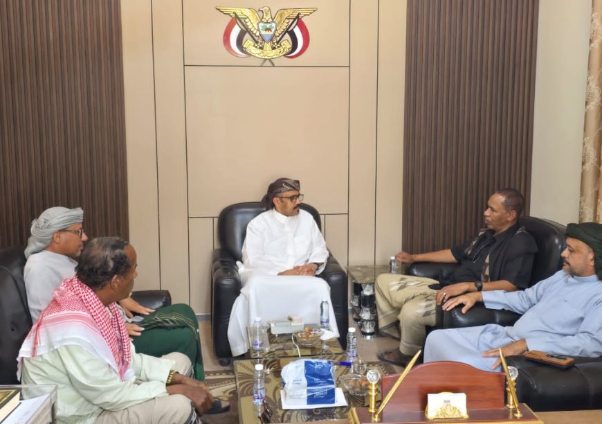 التميمي مدير عام مصلحة شؤون القبائل يبحث مع مدير عام مديرية ساه سبل التعاون المشترك