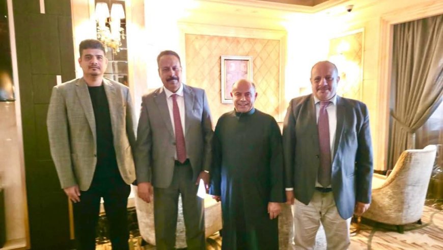 الخنبشي يناقش مع وزير الأشغال العامة والطرق تدخلات الوزارة ومصفوفة مشاريع الطرق في حضرموت