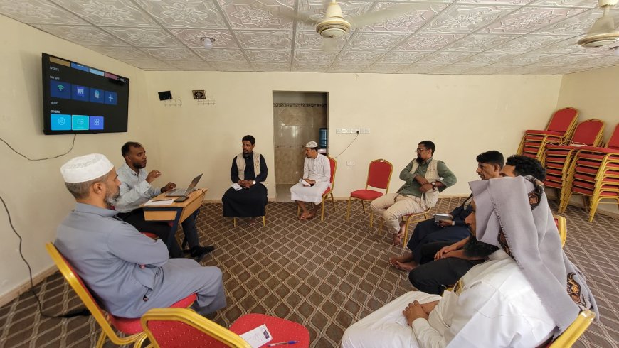 مؤسسة وادي دوعن للتنمية تشارك في برنامج تمكين لتعزيز التخطيط المؤسسي