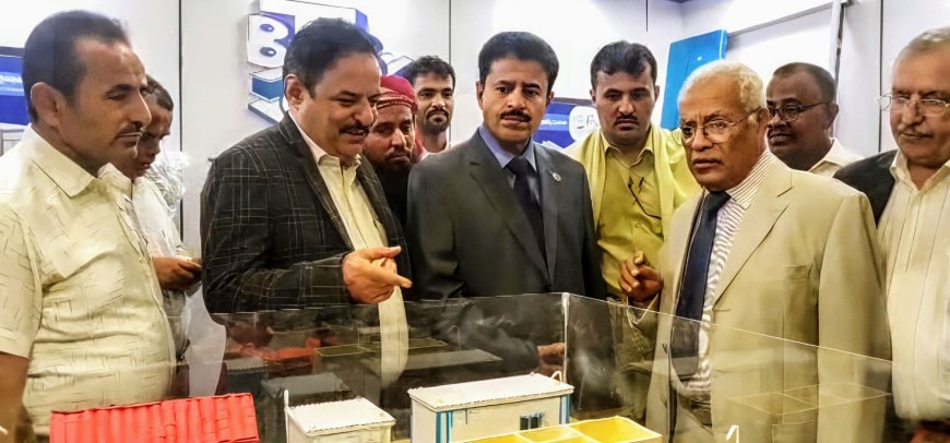 نائب وزير الأشغال العامة يفتتح "معرض البناء والإعمار" الثالث بالعاصمة عدن ويشيد بالثقل الصناعي لمحافظة لحج