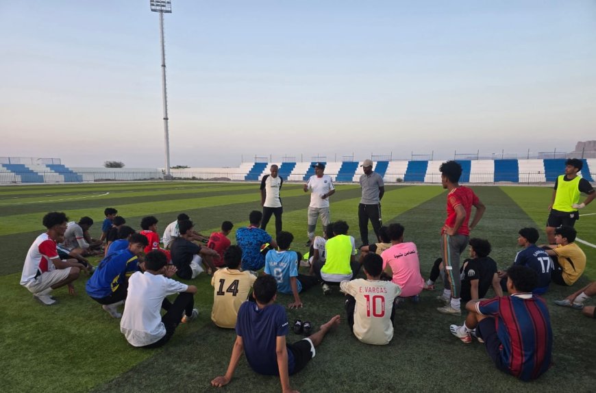 تضامن شبوة يدشّن تدريباته الأولى استعدادًا لموقعة نصر الضالع في بطولة كأس الجمهورية